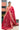 Linen Silk Saree With Thread Weaving | Crimson Pink