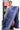 Linen Saree With Batik Print Design | Navy Blue