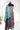 Batik Cotton Salwar Material (Top, Bottom & Dupatta) | Muted Plum + Sea Green