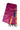 Cotton Saree With Zari Design | Magenta + Royal Blue