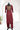 Dhabu Cotton Ajrakh Design Co-ord Stitched Suit (Top & Bottom) | Deep Maroon