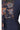 Crushed Georgette Lace Work Stitched Salwar Suit (Top, Bottom & Dupatta) - M-2XL (Top, Bottom & Dupatta)  Dark Navy Blue