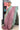 Zari Tussar Saree With Dot Line Design | Mauve Purple + Light Electric Blue
