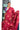 Semi Silk Cotton Saree With  Zari Thread Block Design | Crimson Red + Teal Blue
