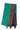 Bamboo Silk Saree With Zari Buttas And Border | Teal Blue + Dark Blue