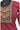 Dhabu Cotton Ajrakh Design Co-ord Stitched Suit (Top & Bottom) | Deep Maroon