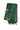 Linen Silk Saree With Kolam Motif Design | Dark Green
