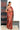 Jute Tussar Saree With Elegant Design | Rust Orange