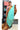 Tissue Cotton Saree With Floral Butta Design | Copper Brown +Cyan Blue