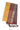 Art Silk Semi Kanchipuram Saree Zari Check And Floral Motifs Design | Light Orange + Terracotta