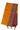 Bamboo Silk Saree With Zari Buttas And Border | Orange + Russet Brown
