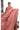 Pencil Art Tussar Saree With Embroidery Work | Rose Pink