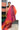 Pochampally Semi Soft Silk Saree With Zari Weaving | Sunset Orange + Watermelon Pink