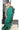 Viscose Khadi  Saree With Floral Scroll Pattern | Jungle Green