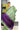 Raw Silk Sarees With Sequin Work | Spring Green + Violet