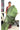 Pencil Art Tussar Saree With Embroidery Work | Light Medium Green