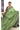 Pencil Art Tussar Saree With Embroidery Work | Light Medium Green