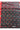 Semi Jute Saree With Floral Leaf Print Design | Red + Black