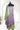 Batik Cotton Salwar Material (Top, Bottom & Dupatta) |  Smoky Purple + Pista Green