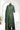 Raw Silk Stitched Salwar Suit With Checked Pattern  (Top, Bottom & Dupatta) -Dark Bottle Green