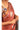 Jute Tussar Saree With Elegant Design | Rust Orange