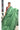Pencil Art Tussar Saree With Embroidery Work | Emerald Green