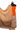 Cotton Kalamkari  Salwar Material With (Top, Bottom & Dupatta) | Beige + Rust Orange