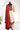 Dhabu Cotton Stitched Salwar Suit (Top, Bottom & Dupatta)  Straight Cut | Ruby Red + Off White