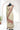 Linen Salwar Material With Thread work (Top, Bottom & Dupatta) - Light brown + Burnt Ambar