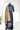 Raw Silk Stitched Salwar Suit with Elegant Embroidery (Top, Bottom & Dupatta) - Navy blue + Sendal