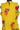 Denim Cotton Botanical Prints Co-ord Stitched Suit (Top & Bottom) | Mustard Yellow