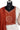 Dhabu Cotton Stitched Salwar Suit (Top, Bottom & Dupatta)  Straight Cut | Ruby Red + Off White