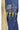 Raw Silk Stitched Salwar Suit with Elegant Embroidery (Top, Bottom & Dupatta) - Navy blue + Sendal