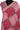 Linen Tissue Saree With Windowpane Floral Print | Dusty Coral Pink + Pastel Pink