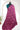 Semi Silk Cotton Saree With Thread Butta And Fine Stripe Design | Wine Purple + Common Teal