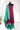 Maheshwari Cotton Salwar Material Zari Weaving (Top, Bottom & Dupatta) | Maroon + Teal Green
