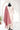 Shimmer Tissue Stitched Salwar Suit With Aari Work (Top, Bottom & Dupatta) - Half White + Light Pink