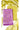 Batik Mul Chanderi Salwar Material (Top, Bottom & Dupatta) | Orchid Purple + Lemon Yellow