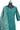 South cotton Stitched Salwar Suit (Top, Bottom & Dupatta) Teal green + Light sea green