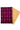 Unstitched Material Top and Bottom 2.5 cut - Raw silk| Dark Orchid Purple + Sand