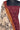 Raw Silk Salwar Material With Kalamkari Dupatta (Top & Dupatta) | Half White + Maroon