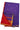 Maheswari Cotton with Small Butta | Violet + Red