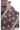 Jaipur Cotton Saree With Block Print | Chocolate + White
