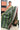 Silk Cotton Saree With Madras Kattam Design | Deep Bottle Green
