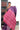 Tissue Cotton Saree With Floral Butta Design | Violet + Pink