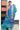 Silk Cotton Saree With Checked Pattern | Turquoise Blue + Royal Blue