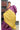 Tissue Cotton Saree With Floral Butta Design | Royal Purple + Mustard Yellow