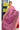 Tussar Silk Saree With Zari Weaving | Mauve-Pink  + Bright Orange