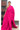 Khadi Cotton Saree With Stripes Pattern | Dark Pink