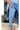 Handloom Denim Stitched Salwar Suit (Top, Bottom & Dupatta) / Dusty Blue / Menmai Suits 👑